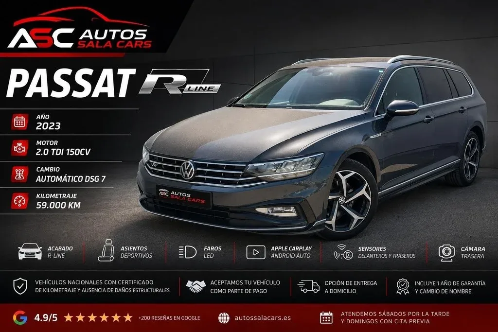 VOLKSWAGEN Passat Passat Variant 2.0TDI EVO R-Line DGS7 110kW
