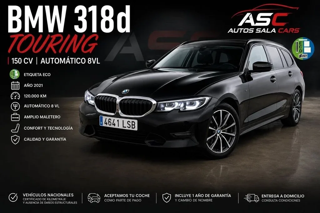 BMW Serie 3 318d Auto.Touring