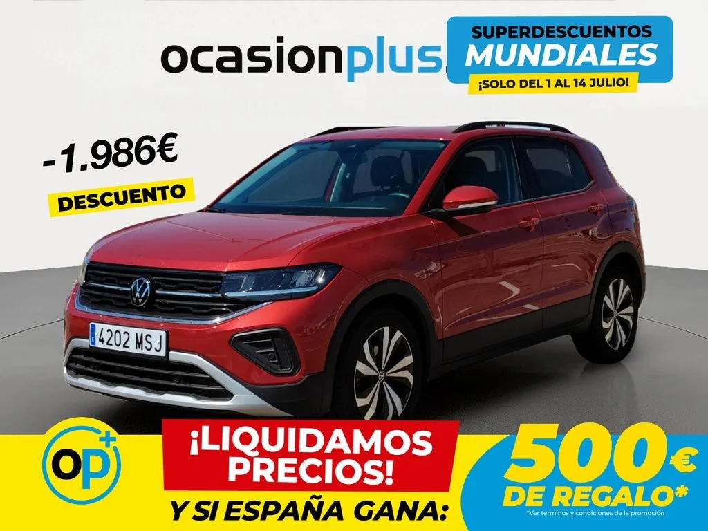 VOLKSWAGEN T-Cross T-Cross 1.0 TSI Más 85kW