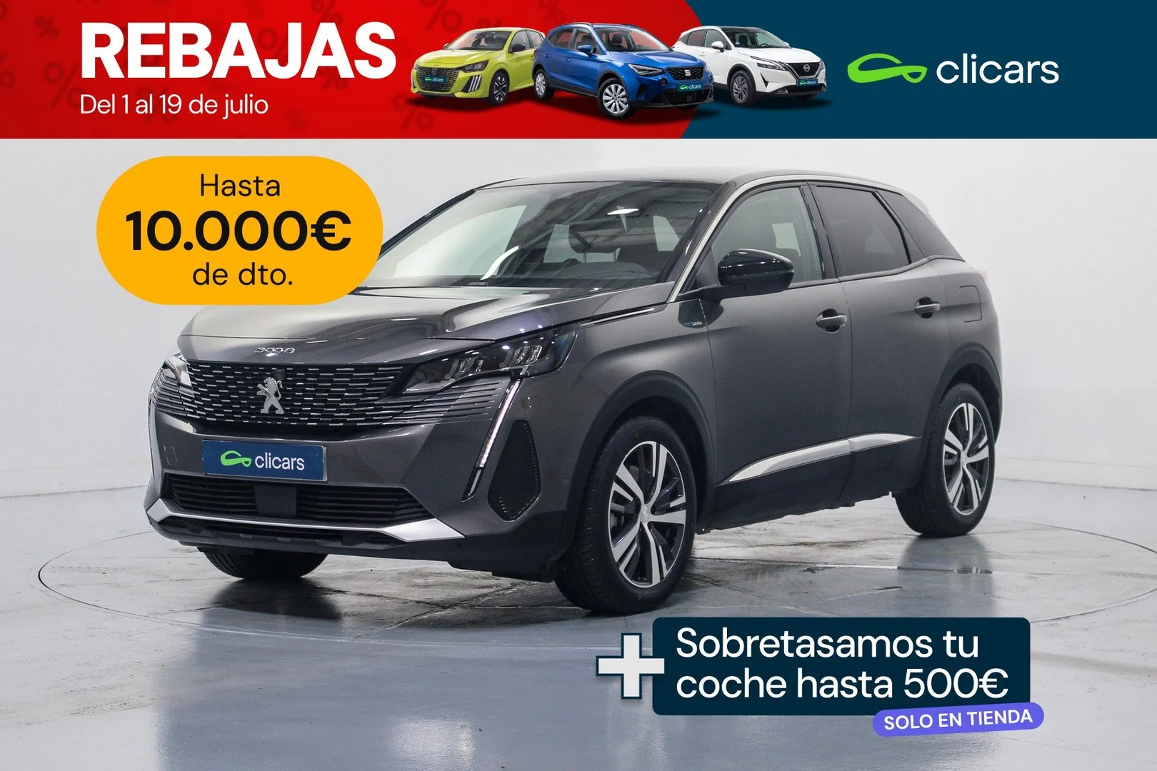PEUGEOT 3008 SUV 3008 HYB PHEV 180 Allure Pack e-EAT8
