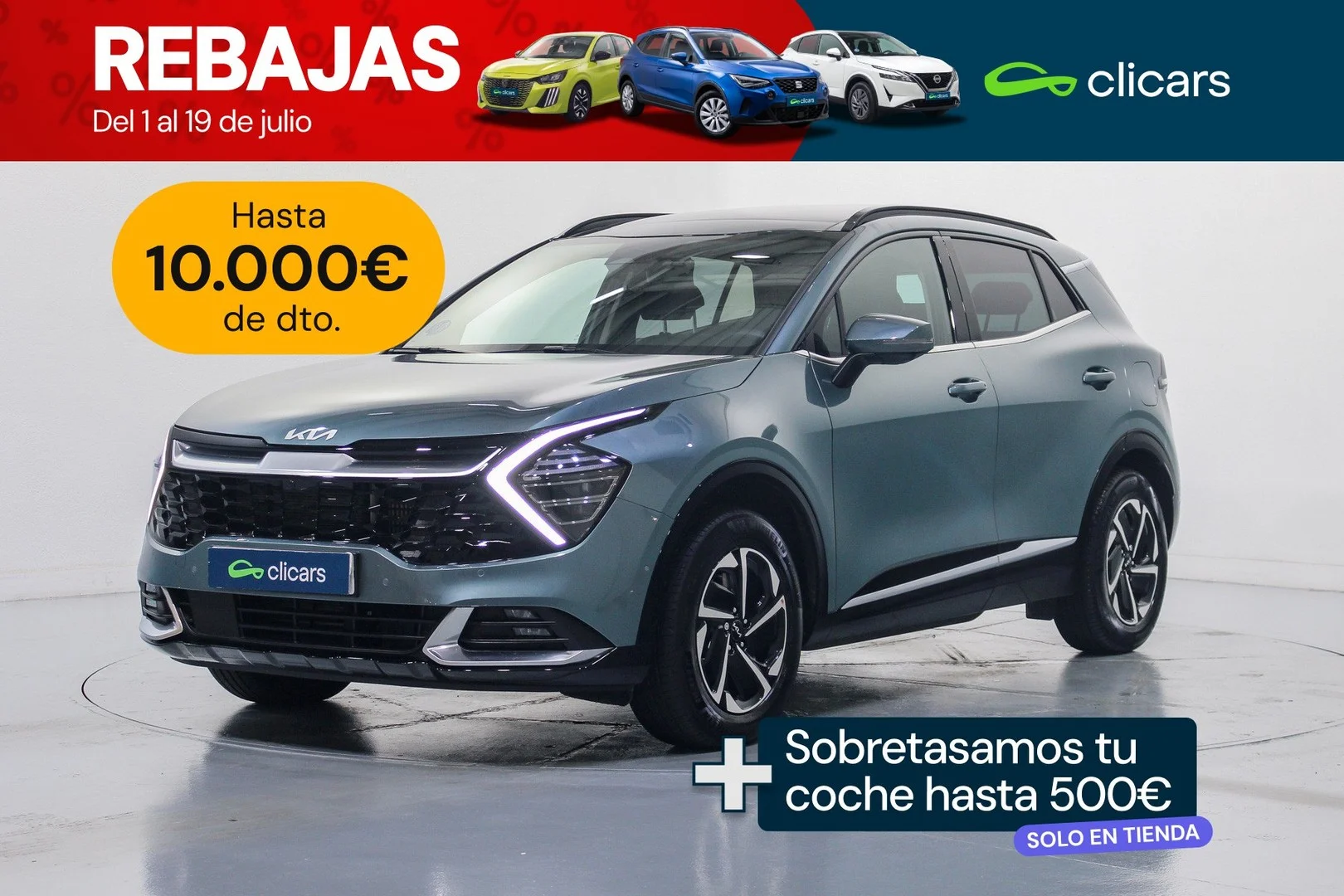 KIA Sportage 1.6 T-GDi PHEV Tech 17" 4x4 252
