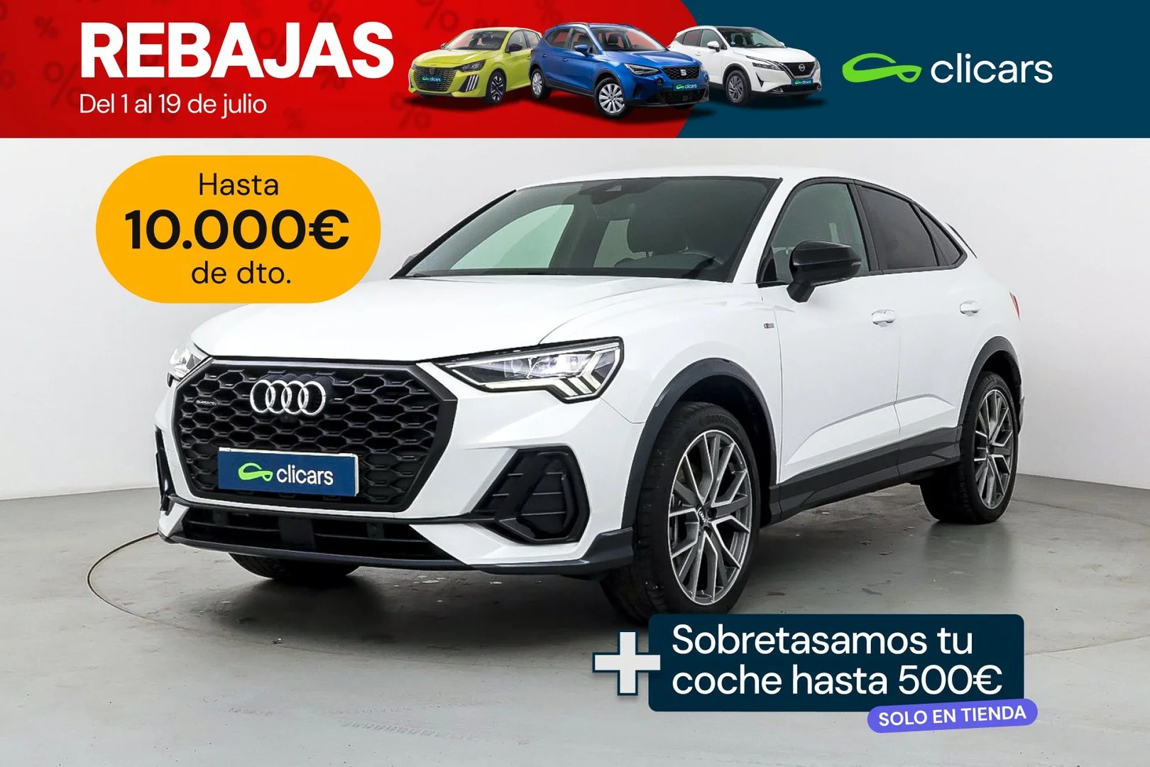 AUDI Q3 Q3 Sportback 40 TDI Black line quattro S tronic
