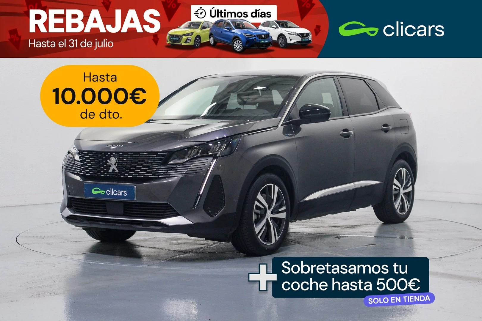 PEUGEOT 3008 SUV 3008 HYB PHEV 180 Allure Pack e-EAT8