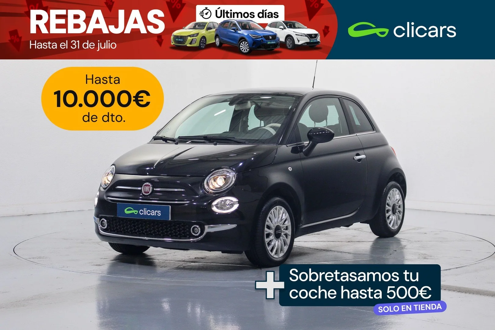 FIAT 500 500 1.0 Hybrid Monotrim 52kW