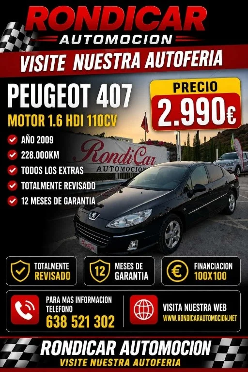 PEUGEOT 407 407 SW 1.6HDI Business Line