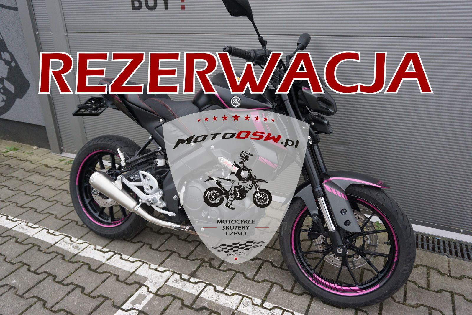 Yamaha MT 125 PINK | REZERWACJA
