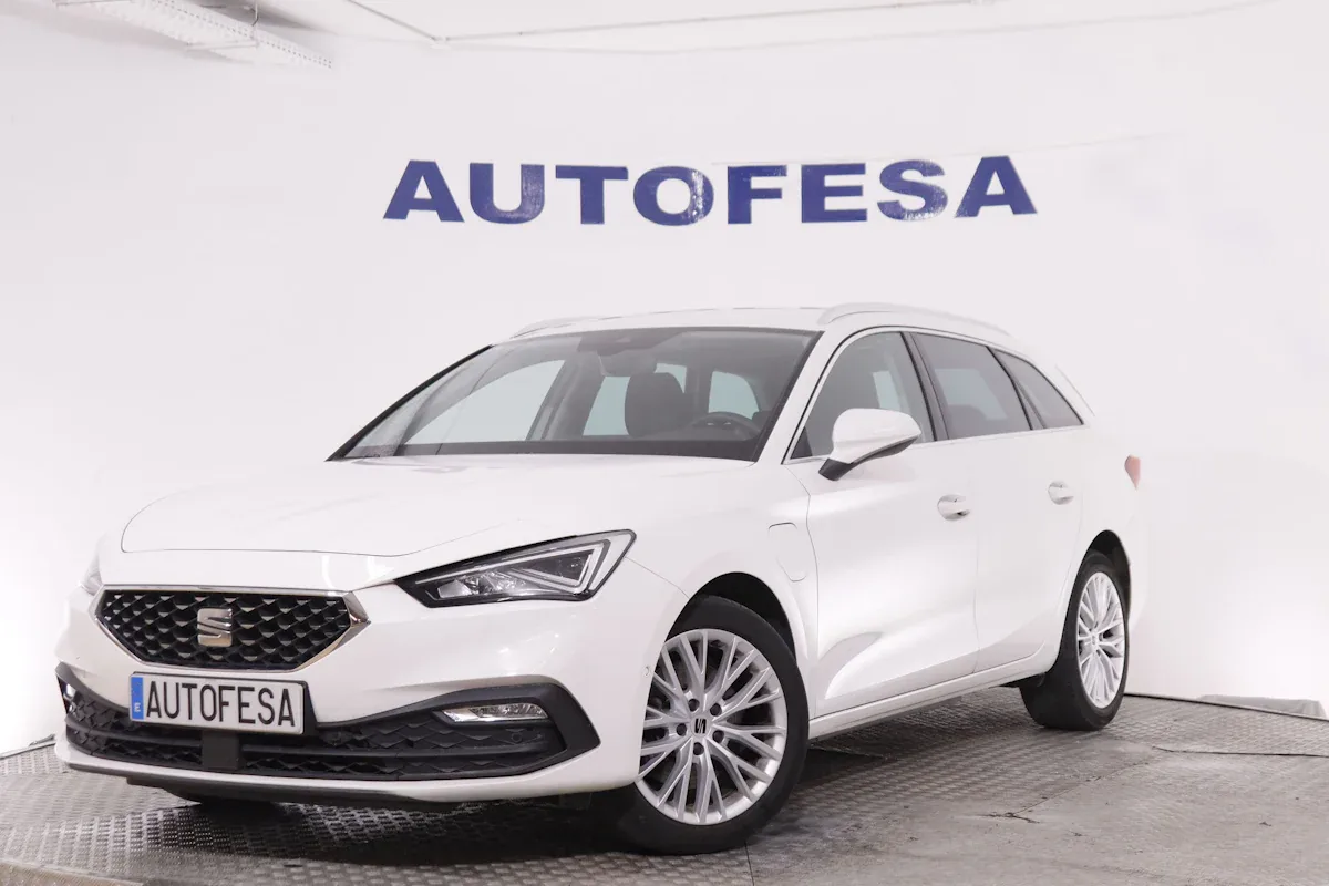 Seat Leon 1.4 ST E HYBRID XCELLENCE GO L AUTO 204CV 5P # IVA DEDUCIBLE, NAVY, PARKTRONIC