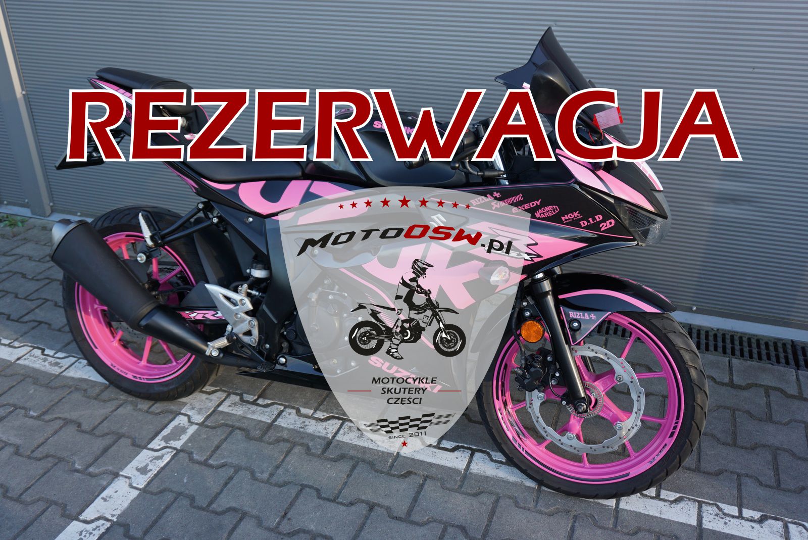 Suzuki GSX-R 125 GSXR PINK | REZERWACJA