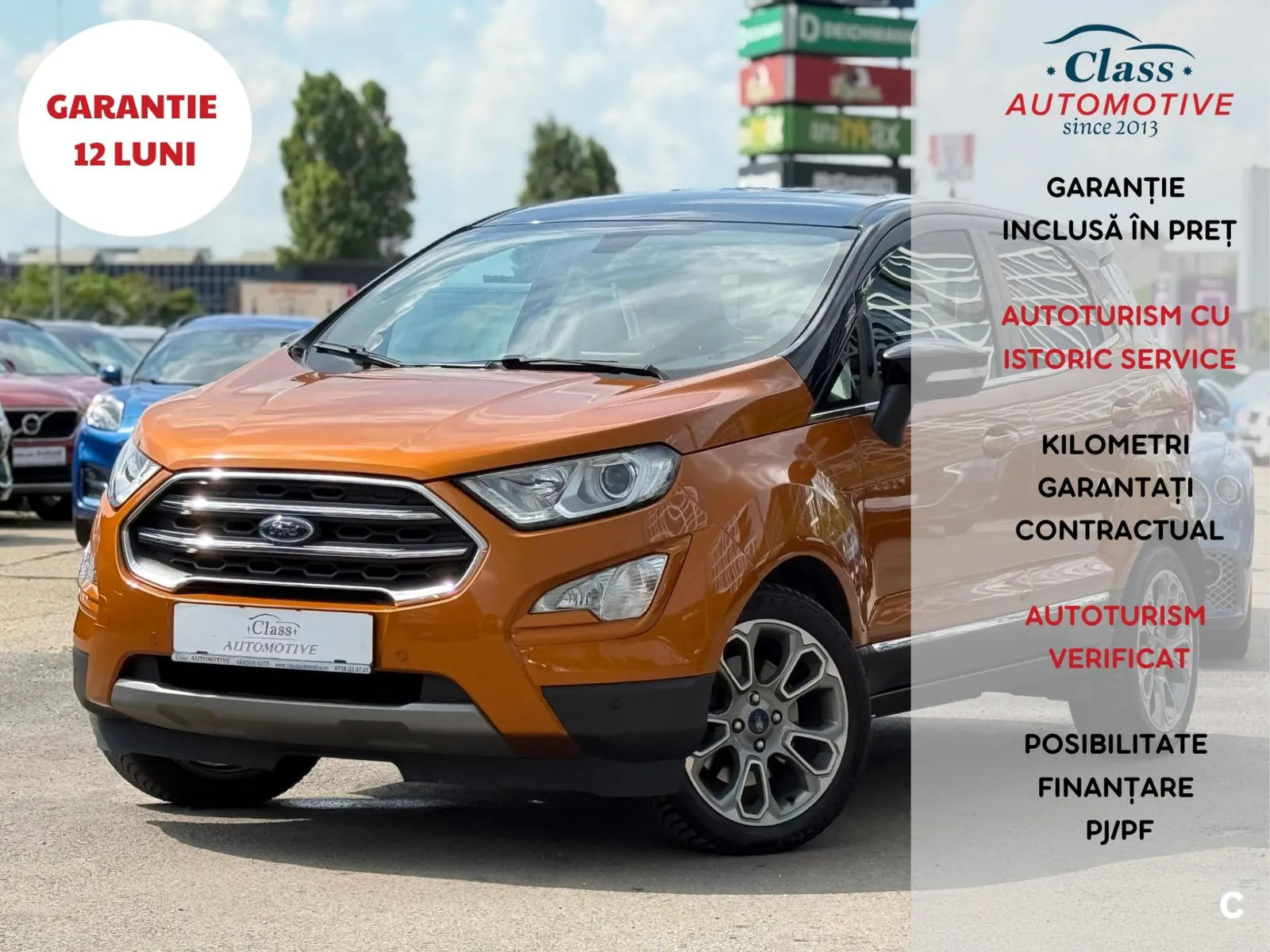 Ford EcoSport 1.0 Ecoboost Titanium 125 CP - Cutie AUTOMATA