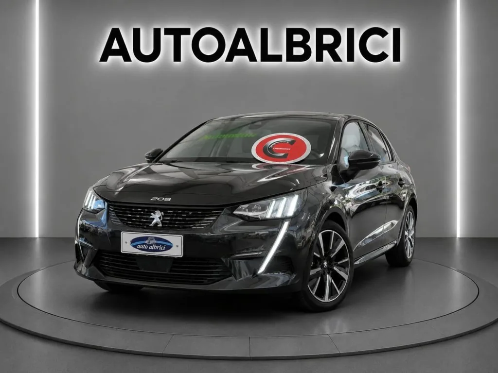 PEUGEOT 208 1.2 PURETECH 100 CV GT-LINE usato Benzina Nero metallizzato