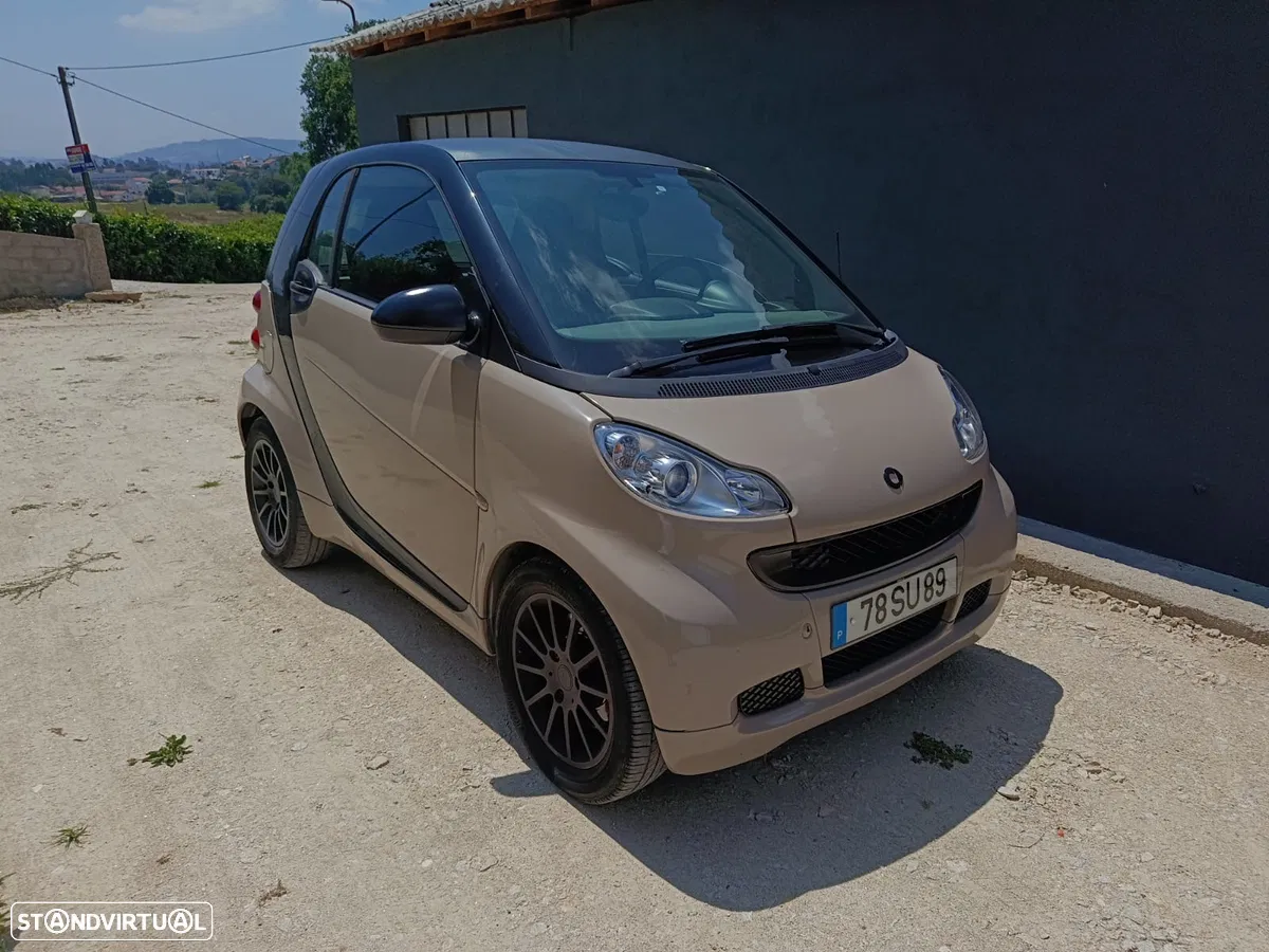 Smart ForTwo Coupé cdi softouch black&white limited dpf