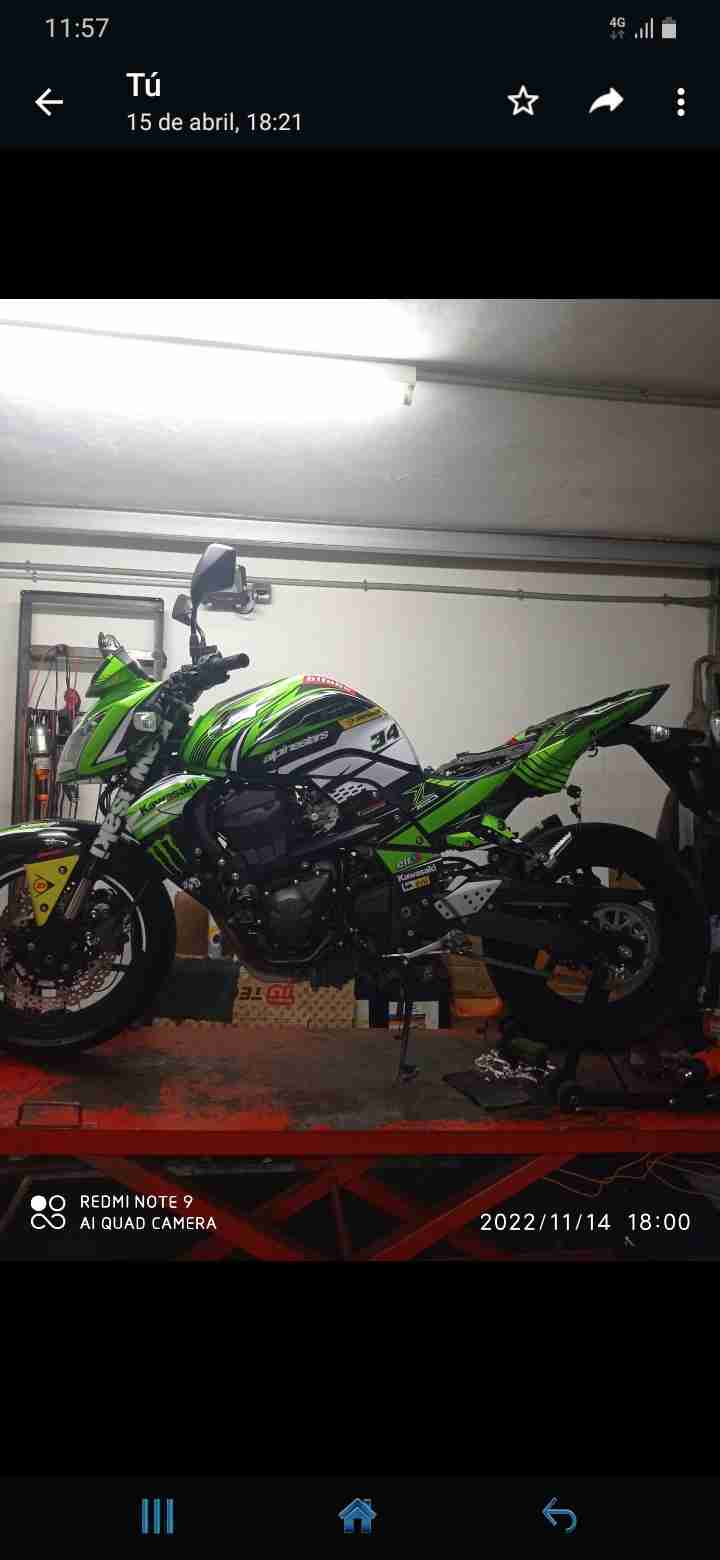 Kawasaki Z750 carnet A